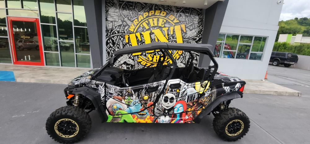 Ausdrucksstarke Optik mit einer coolen itasha Gestaltung